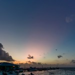 Sunrise in Ambergris Caye, Belize