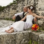 Mayan Ruin Wedding in Belize - Maya Ruin Wedding at Xunantunich Archaeological Site.