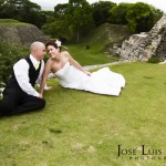 Mayan Ruin Wedding Belize - Maya Ruin Wedding at Xunantunich Archaeological Site.