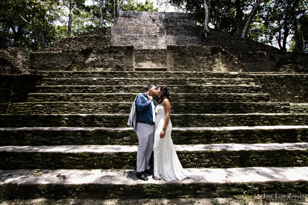 Cahal Pech Mayan Ruin Wedding - Mayan Weddings - San Ignacio, Cayo, Belize