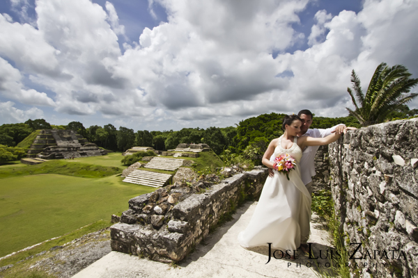 Maya Ruin Wedding Photography by Jose Luis Zapata Photography