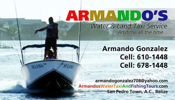 Armando Gonzalez's Water Taxi, Fishing and Mainland Tours