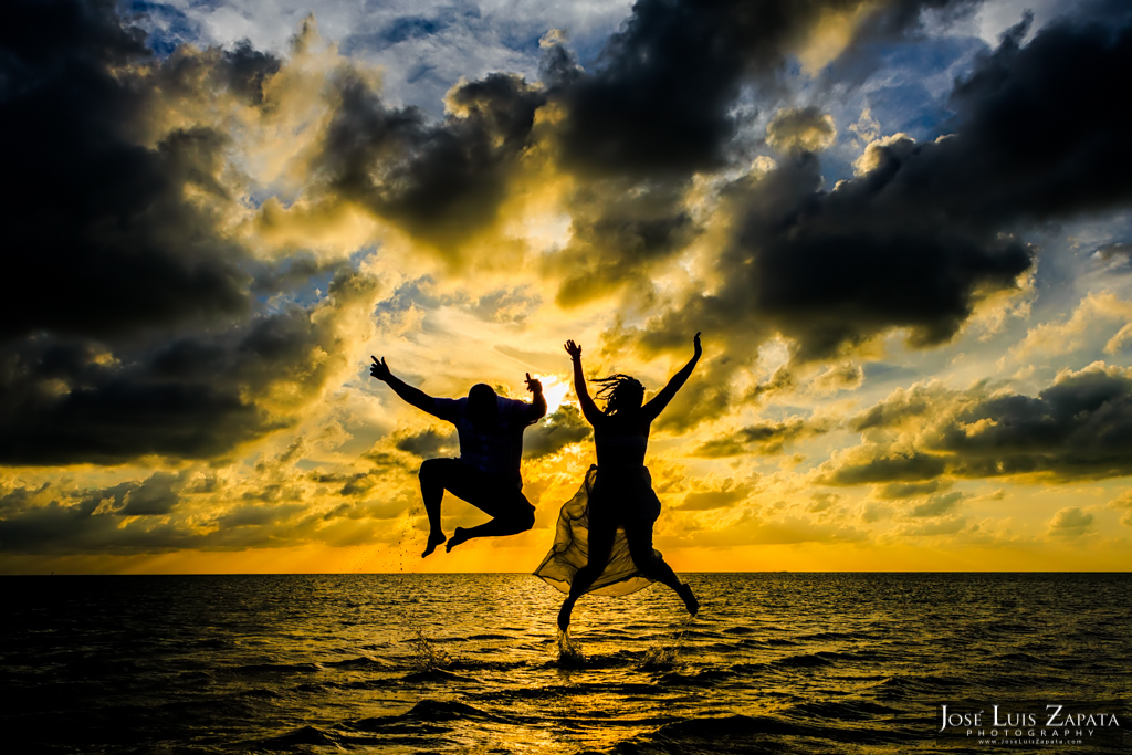 Sandbar Belize Wedding, San Pedro Ambergris Caye Jose Luis Zapata Photography