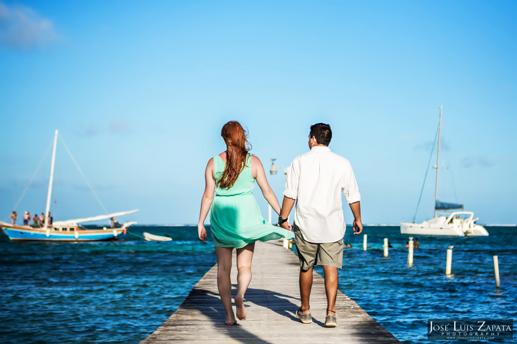 Luxury Honeymoon Belize Vacations. Honeymoon Photo Shoots in San Pedro Belize