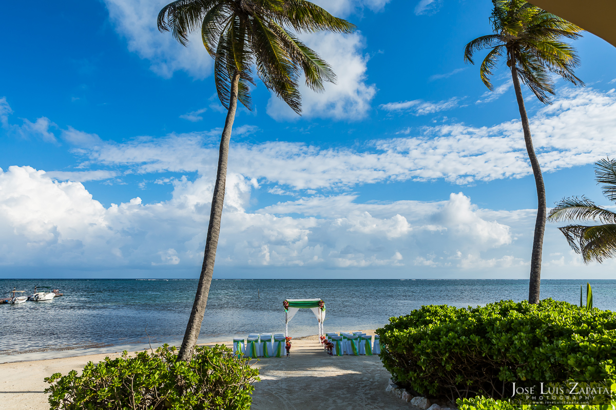 Destination Wedding at Coco Beach Resort, Belize