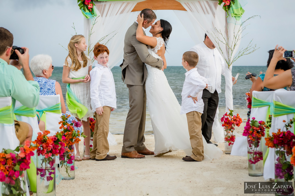 Destination Wedding, Coco Beach Belize Wedding