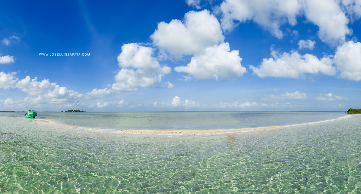 San Pedro's Famous Sandbar in Ambergris Caye, Belize