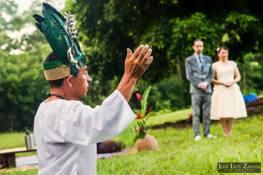 Mayan Wedding - Mayan Ruin Wedding - Fire Maya Ceremony in Cayo Belize by the Mopan River