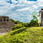 Mayan Ruin Wedding Xunantunich Maya Site Cayo Belize