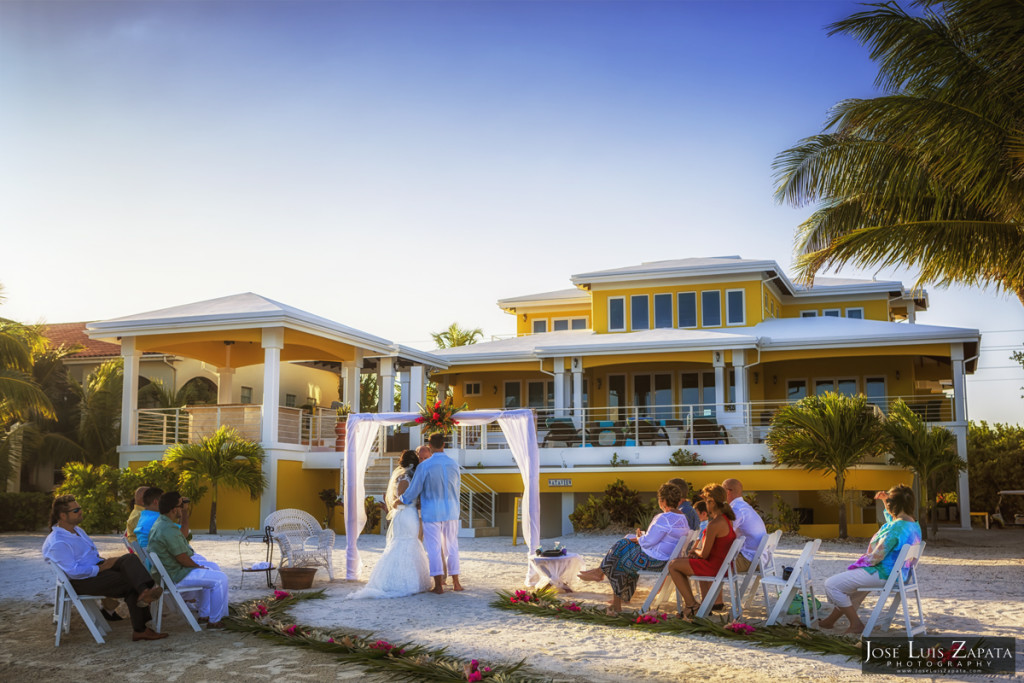 Wataview Wedding Belize - Luxury Beachfront Vacation Rental - Belize Photographer Jose Luis Zapata Photography