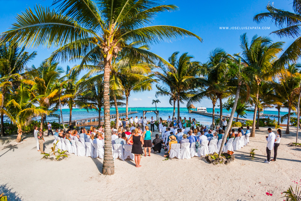 Destination Wedding, Ambergris Caye, San Pedro Belize, Jose Luis Zapata Photography