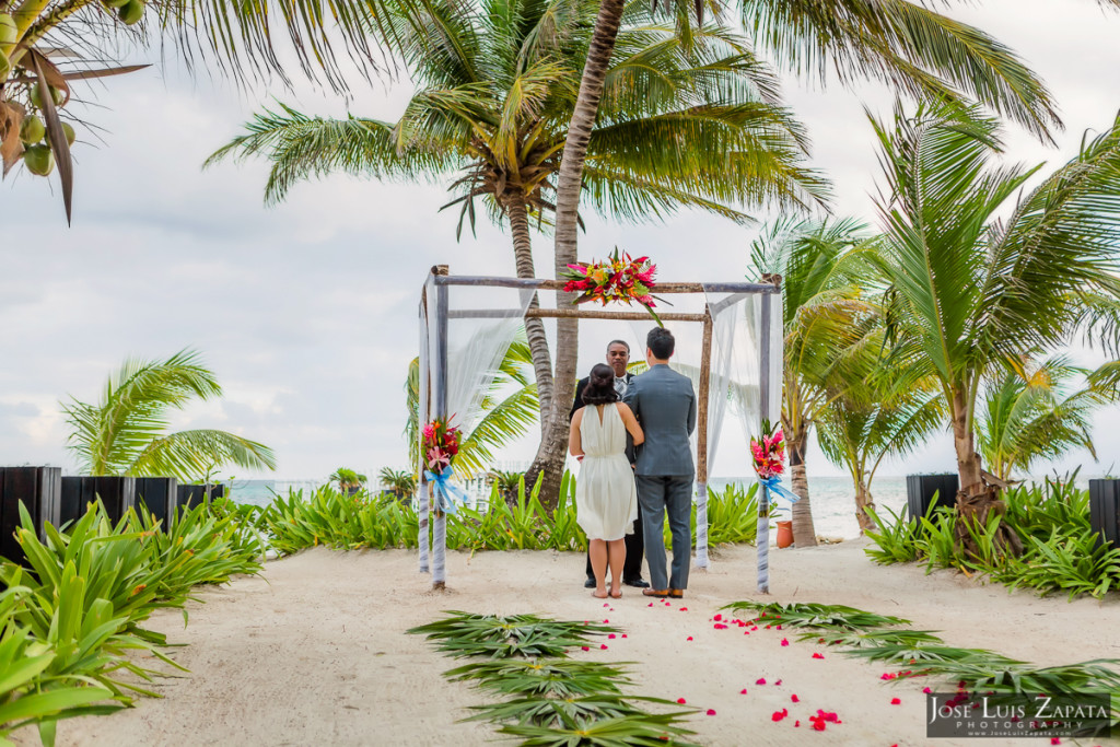 Las Terrazas Wedding Elopement, Ambergris Caye, Belize Weddings