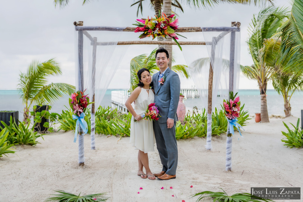 Las Terrazas Elopement, Ambergris Caye, Belize Weddings