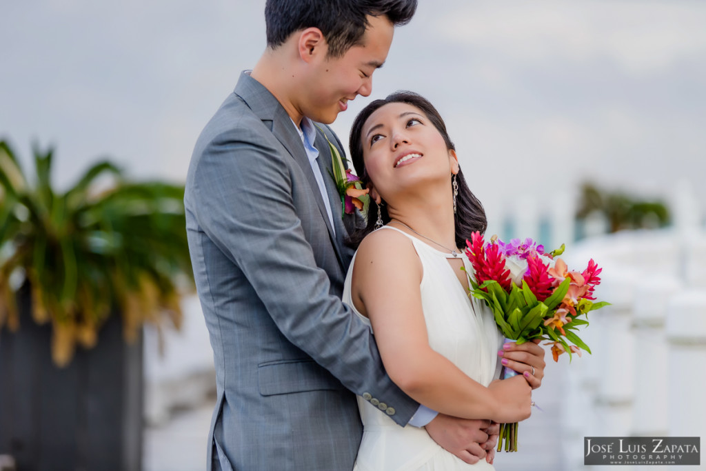 Las Terrazas Wedding Elopement, Ambergris Caye, Belize Weddings