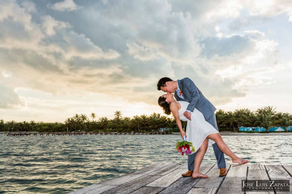 Las Terrazas Wedding Elopement, Ambergris Caye, Belize Weddings