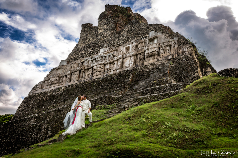 Xunantunich Mayan Ruin Wedding - Cayo, Belize - Maya Wedding