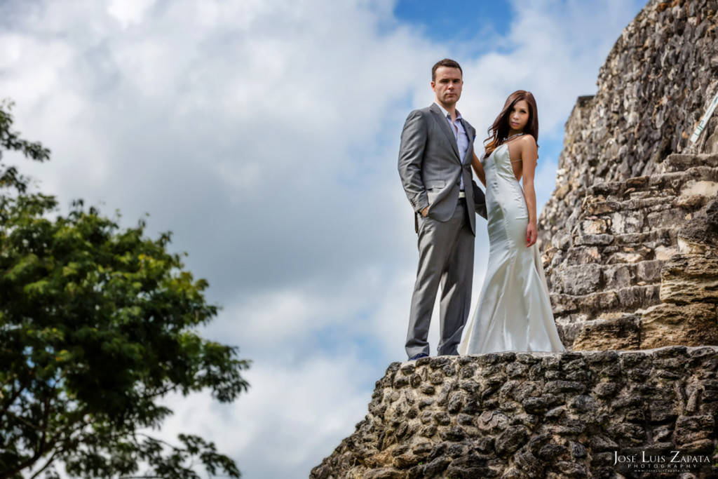 Xunantunich Wedding Photo Shoot Beach Photo Shoot - Belize Photographer