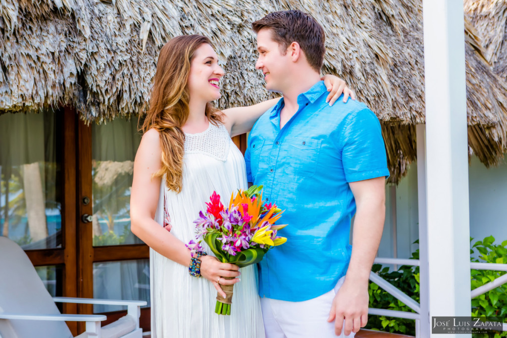 San Pedro Sandbar Wedding, Ambergris Caye, Belize Wedding