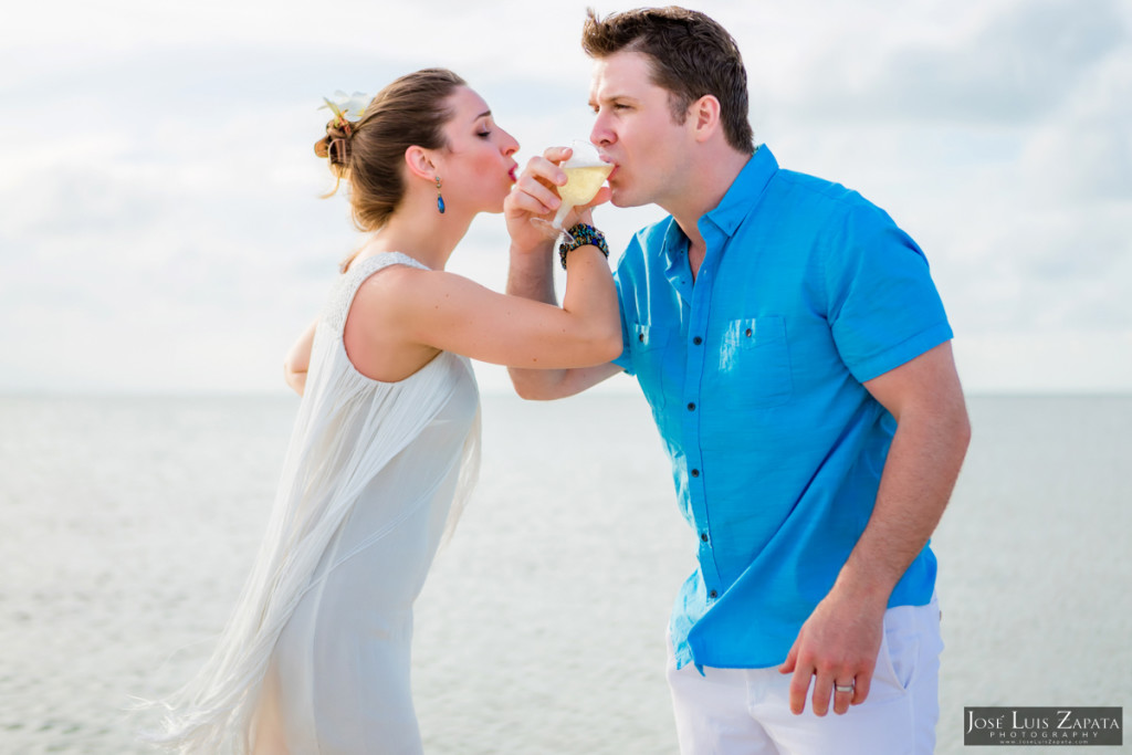 San Pedro Sandbar Elopement Wedding, Ambergris Caye, Belize Wedding (23)