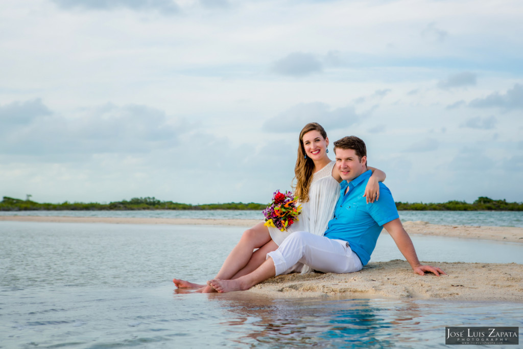 San Pedro Sandbar Elopement Wedding, Ambergris Caye, Belize Wedding (19)