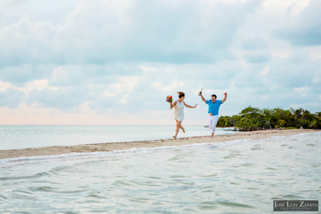 San Pedro Sandbar Elopement Wedding, Ambergris Caye, Belize Wedding (10)