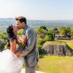 Mayan Wedding and Next Day Beach Photos in Belize - Xunantunich, San Pedro Ambergris Caye