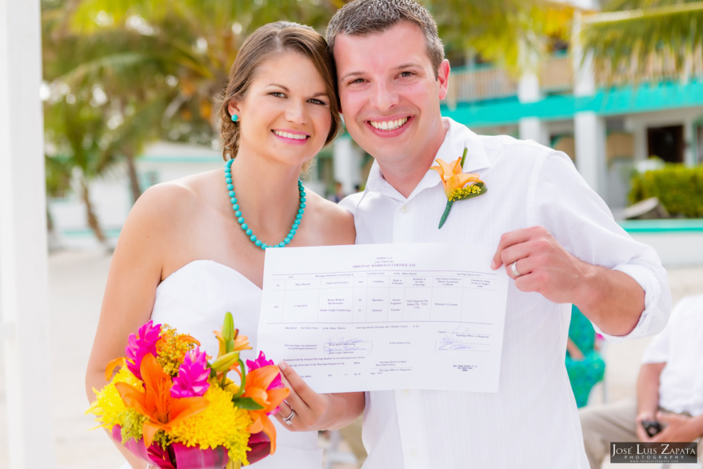 Brian & Jamie - Banyan Bay Resort, Belize Wedding