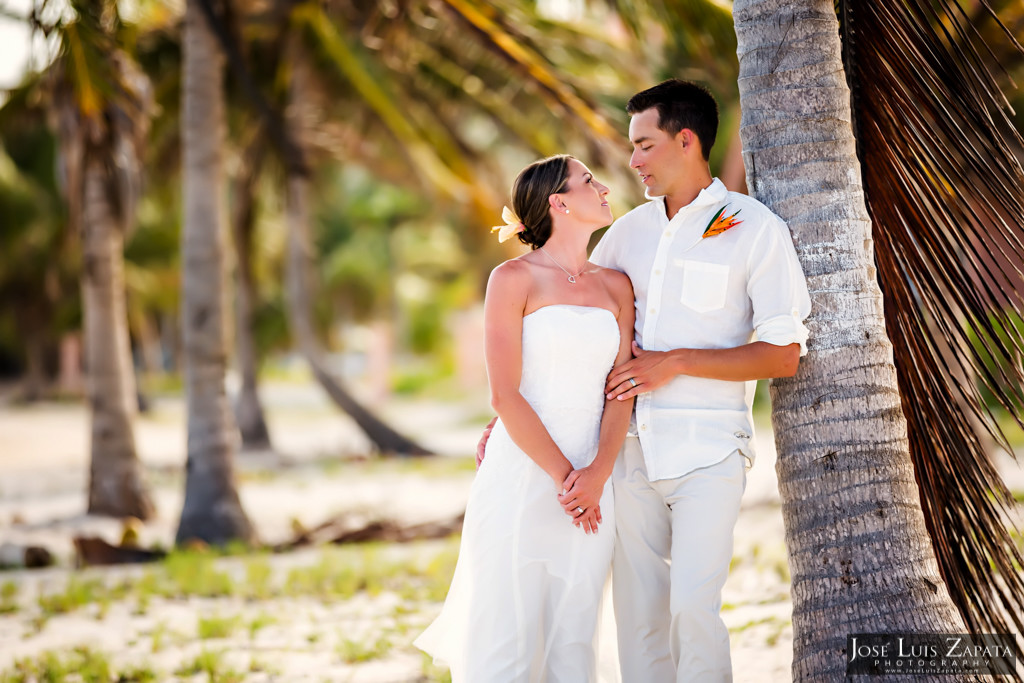 Chet & Kelli Coco Beach Wedding San Pedro Belize (44)