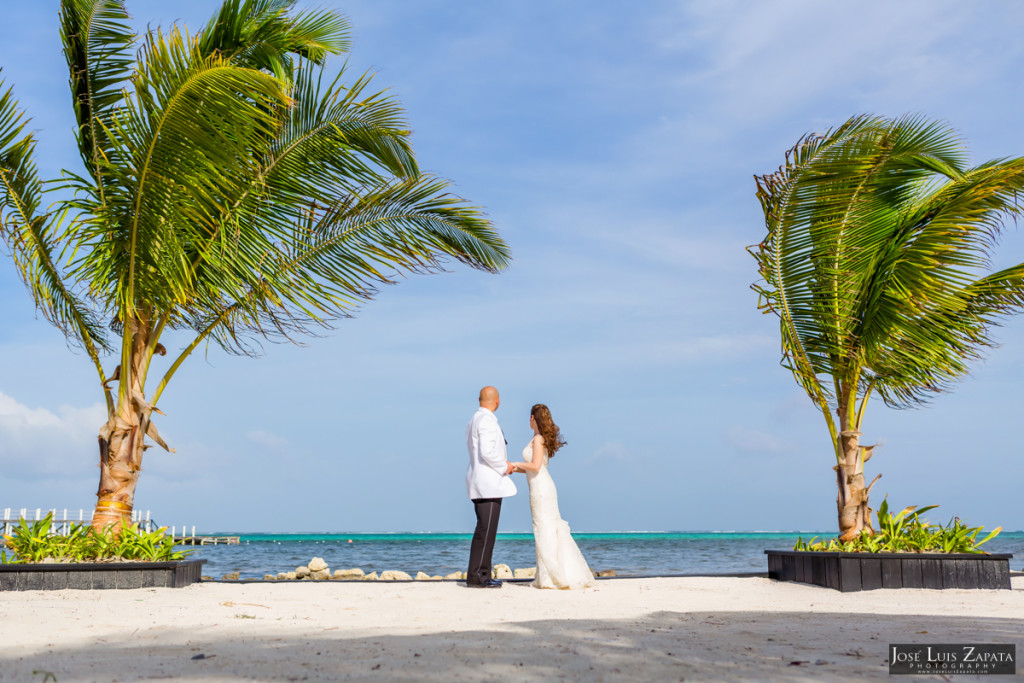 Craig & Melissa - Las Terrazas San Pedro Belize Next Day Wedding Photos