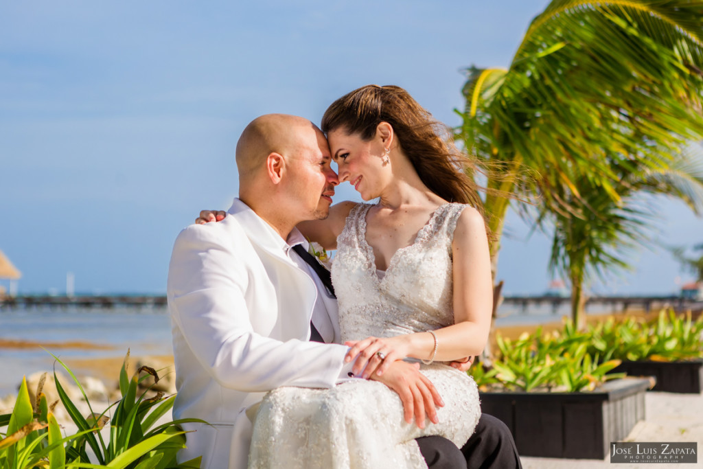 Craig & Melissa - Las Terrazas San Pedro Belize Next Day Wedding Photos
