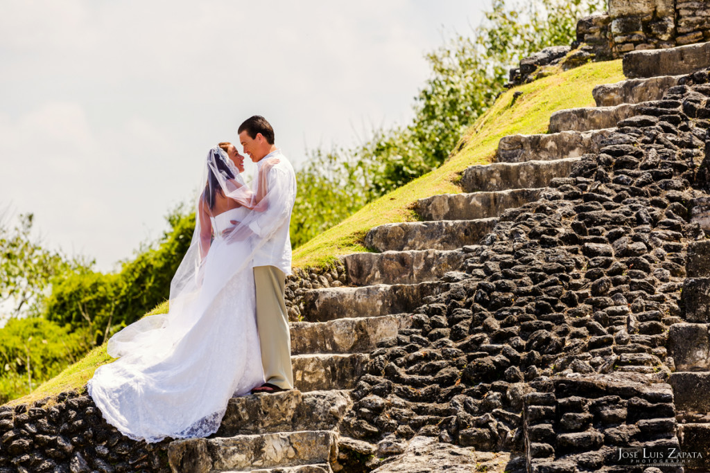 Ken & Marika Placencia Belize Wedding and Xunantunich Next Day Photos