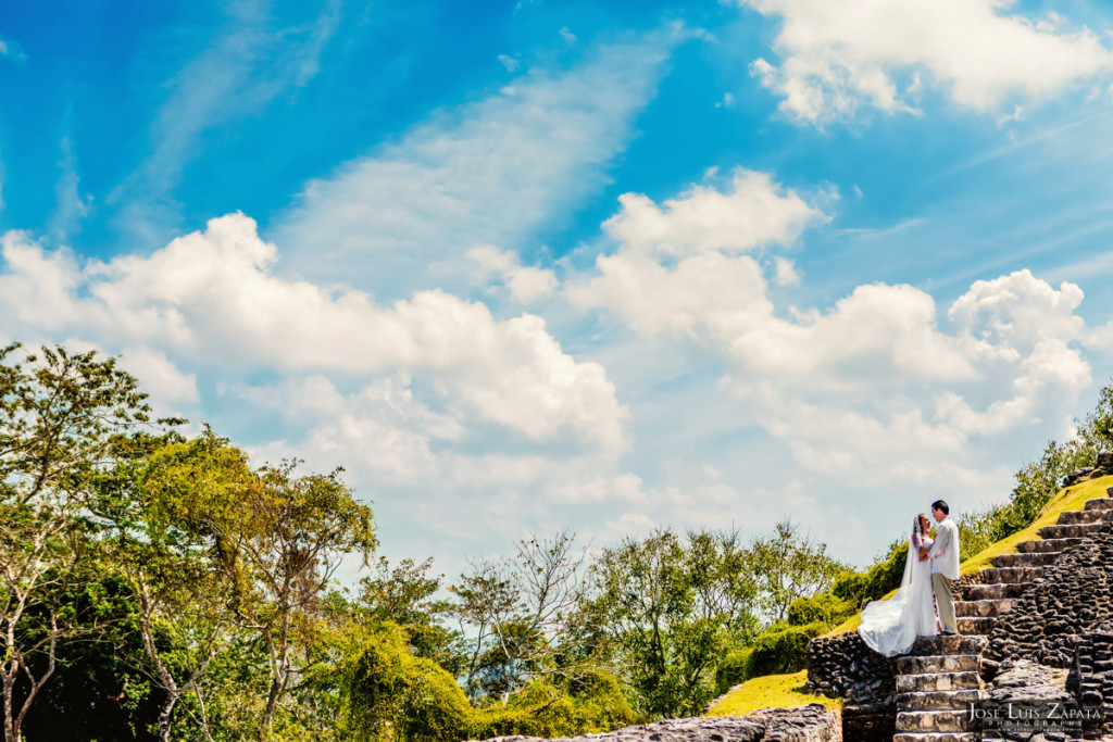 Ken & Marika Placencia Belize Wedding and Xunantunich Next Day Photos