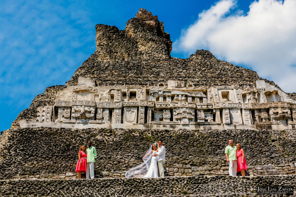 Ken & Marika Placencia Belize Wedding and Xunantunich Next Day Photos