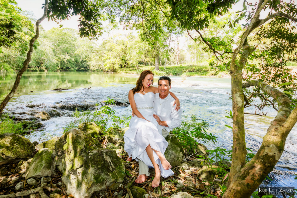 Ken & Marika Placencia Belize Wedding and Xunantunich Next Day Photos