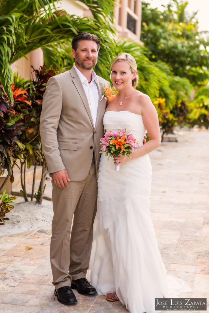 Kyle & Stephanie Coco Beach Resort Belize Beach Wedding 