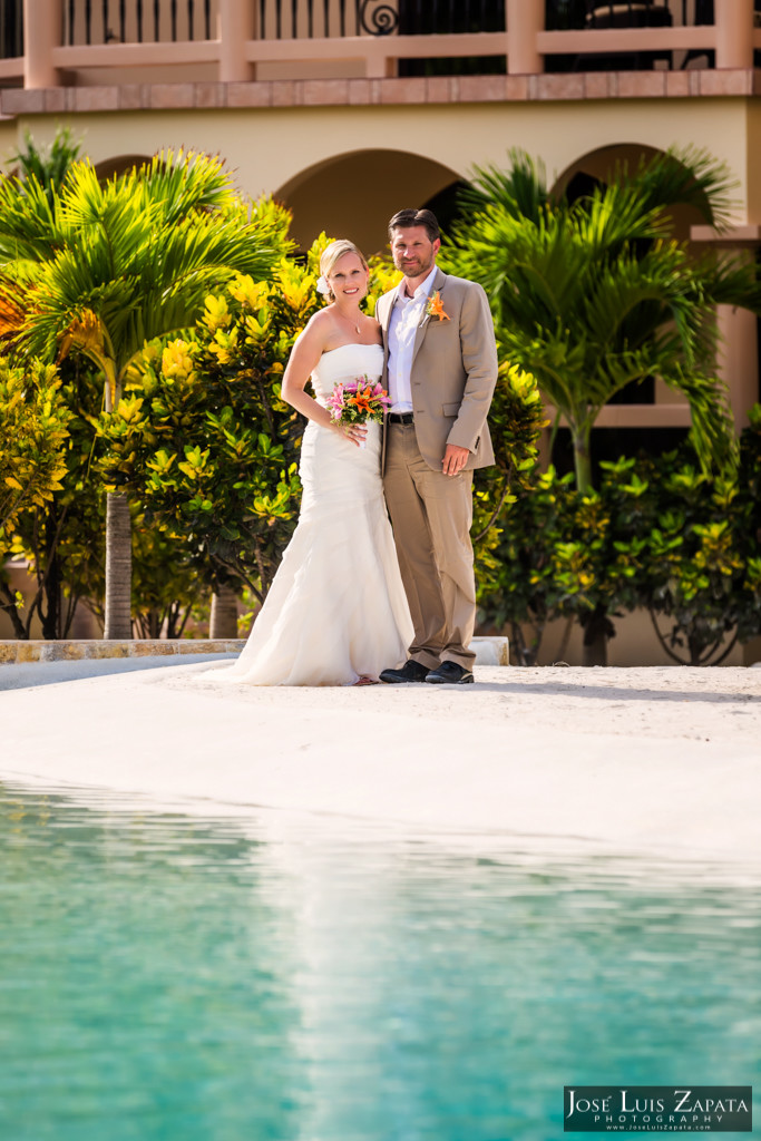 Kyle & Stephanie Coco Beach Resort Belize Beach Wedding 