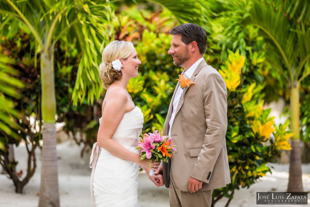 Kyle & Stephanie Coco Beach Resort Belize Beach Wedding 