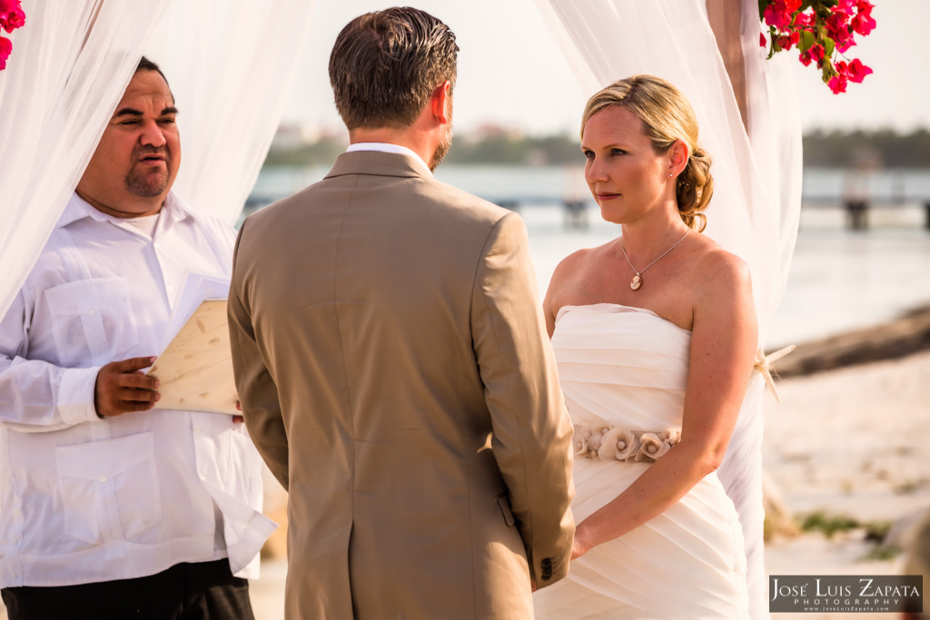 Kyle & Stephanie Coco Beach Resort Belize Beach Wedding 