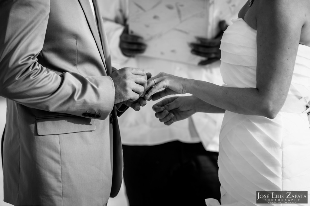 Kyle & Stephanie Coco Beach Resort Belize Beach Wedding 