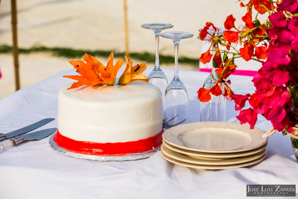 Kyle & Stephanie Coco Beach Resort Belize Beach Wedding 