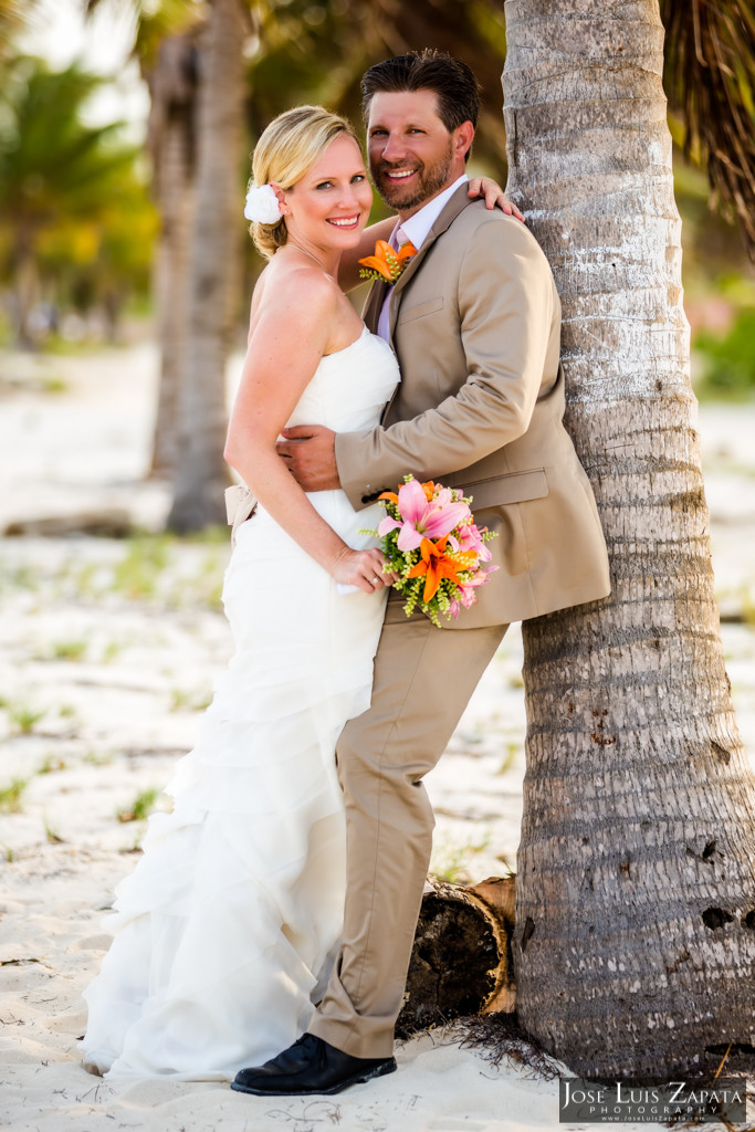 Kyle & Stephanie Coco Beach Resort Belize Beach Wedding 