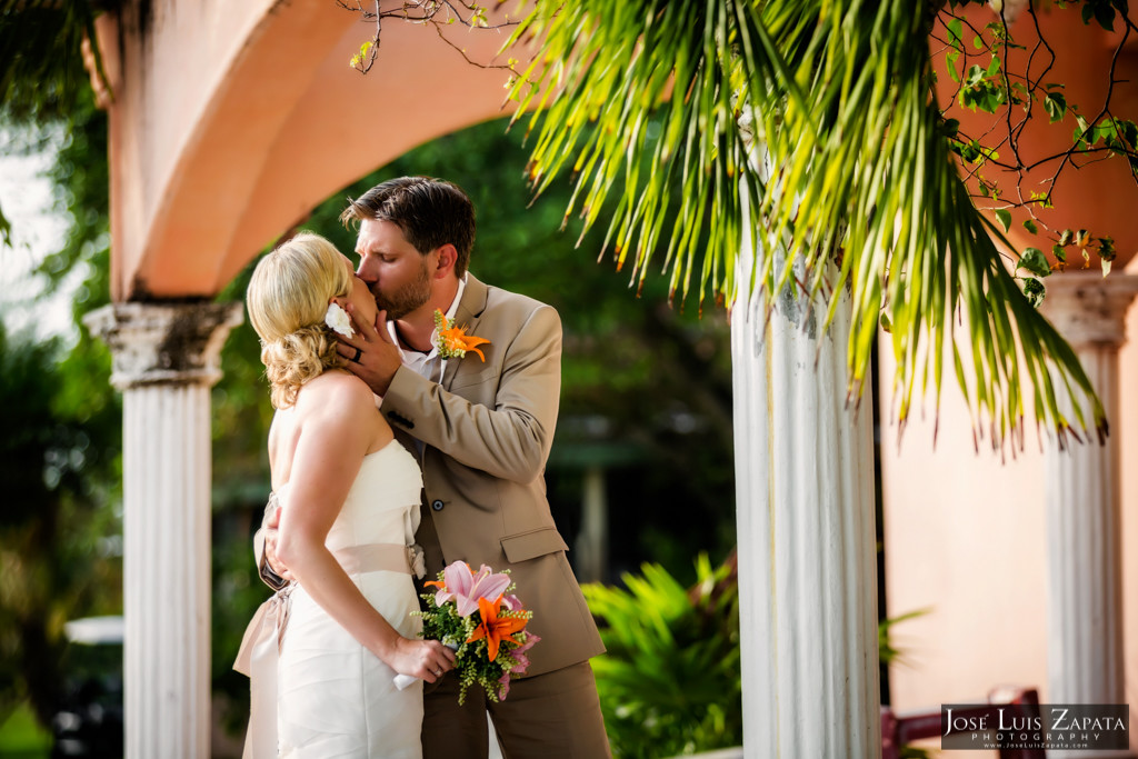 Kyle & Stephanie Coco Beach Resort Belize Beach Wedding 