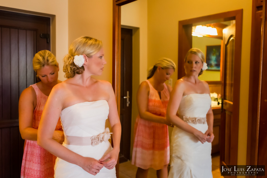 Kyle & Stephanie Coco Beach Resort Belize Beach Wedding 