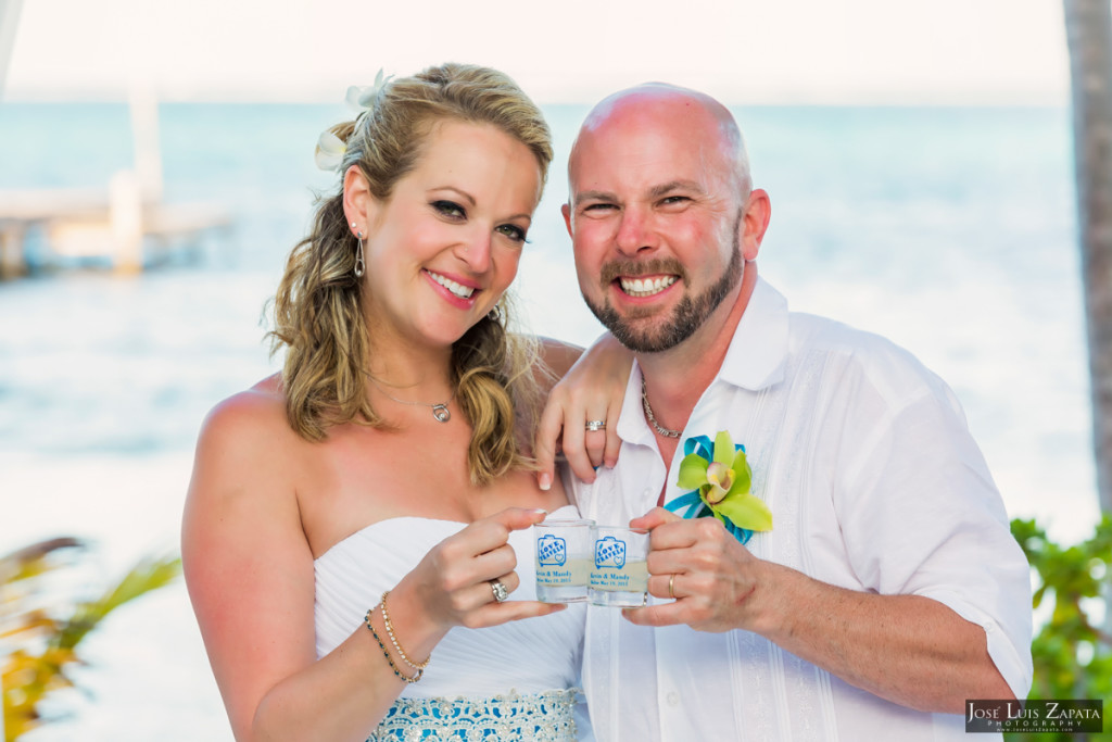 Kevin & Mandy - Blue Dolphin Vacation House Wedding - Ambergris Caye, Belize (43)