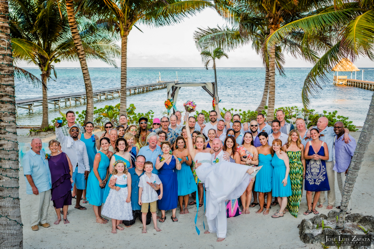 Kevin & Mandy - Blue Dolphin Vacation House Wedding - Ambergris Caye, Belize (41)