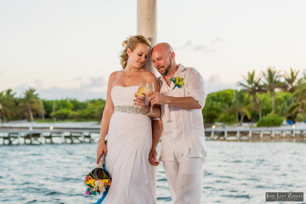 Kevin & Mandy - Blue Dolphin Vacation House Wedding - Ambergris Caye, Belize (32)