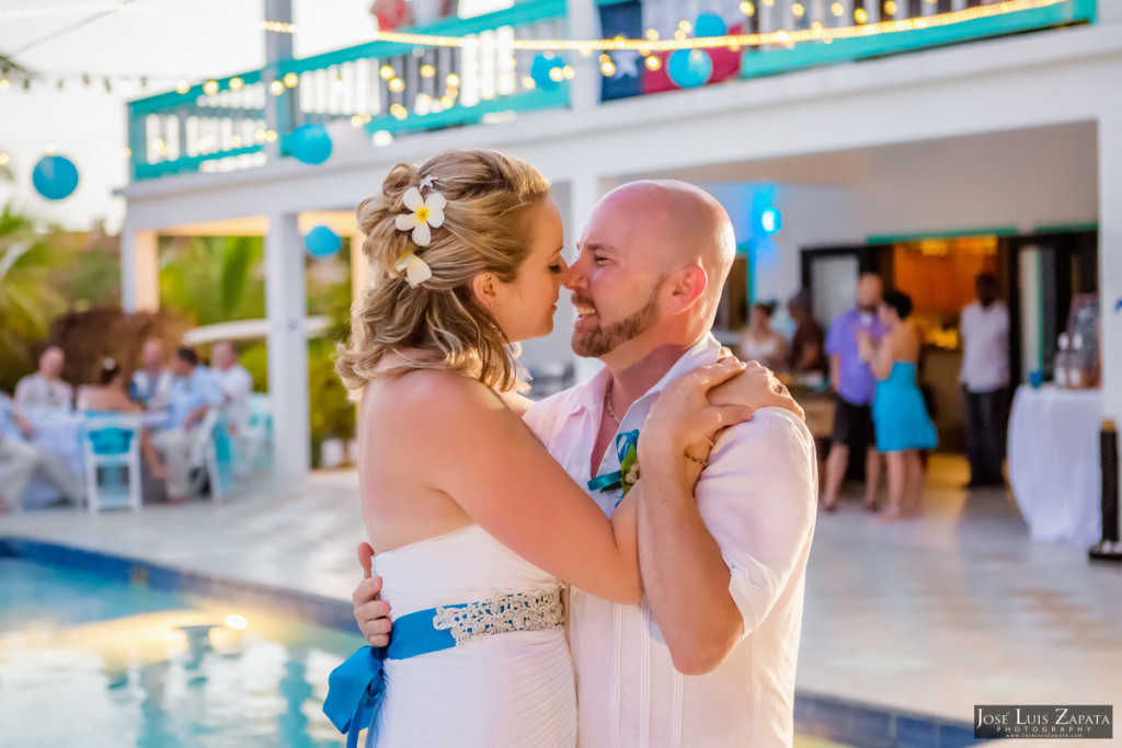 Kevin & Mandy - Blue Dolphin Vacation House Wedding - Ambergris Caye, Belize (29)