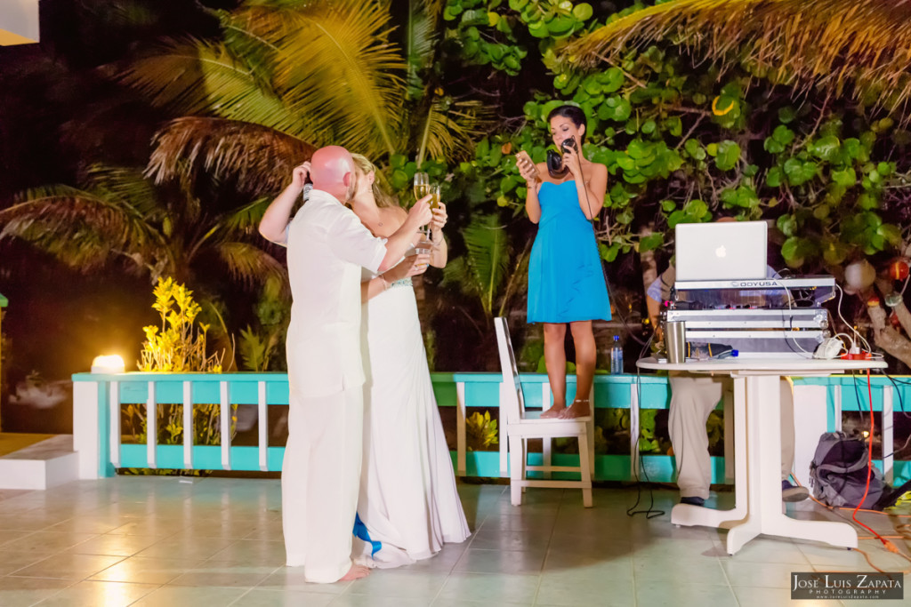 Kevin & Mandy - Blue Dolphin Vacation House Wedding - Ambergris Caye, Belize (18)