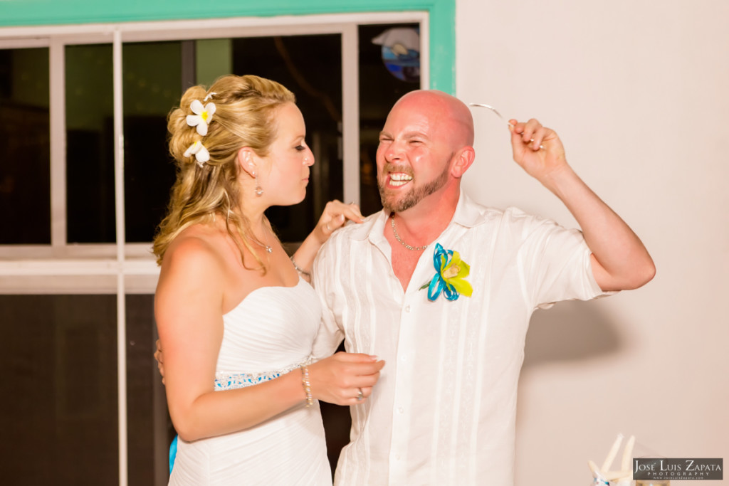 Kevin & Mandy - Blue Dolphin Vacation House Wedding - Ambergris Caye, Belize (12)