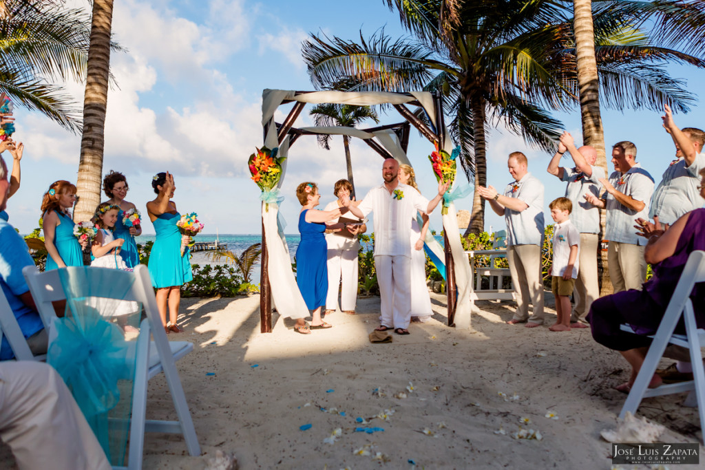 Kevin & Mandy - Blue Dolphin Vacation House Wedding - Ambergris Caye, Belize (69)